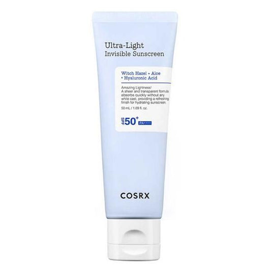 Cosrx Ultra Light Invisible Sunscreen SPF50 PA++++ in a white tube