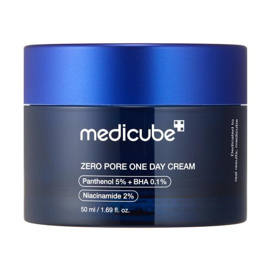Medicube Zero Pore One Day Cream 50ml in a white jar