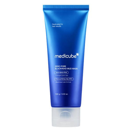 Medicube Zero Pore Blackhead Mud Mask in a 100ml gray jar