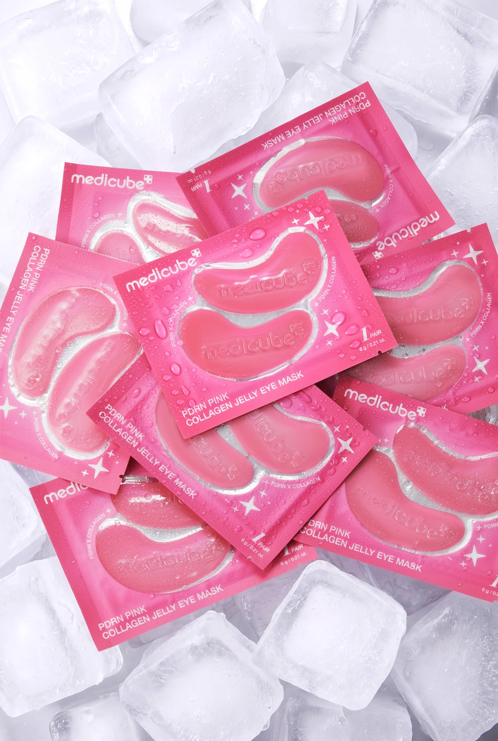 Medicube PDRN Pink Collagen Jelly Eye Mask 6Pairs