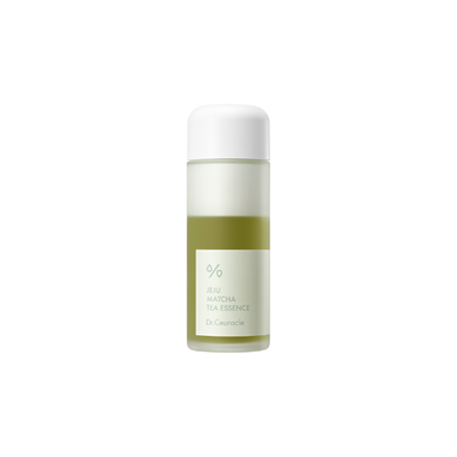 Dr.Ceuracle Jeju Matcha Tea Essence 150ml in a green glass bottle
