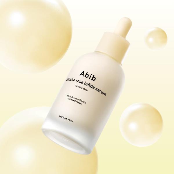 Abib Jericho Rose Bifida Serum Firming Drop 50ml in dropper bottle