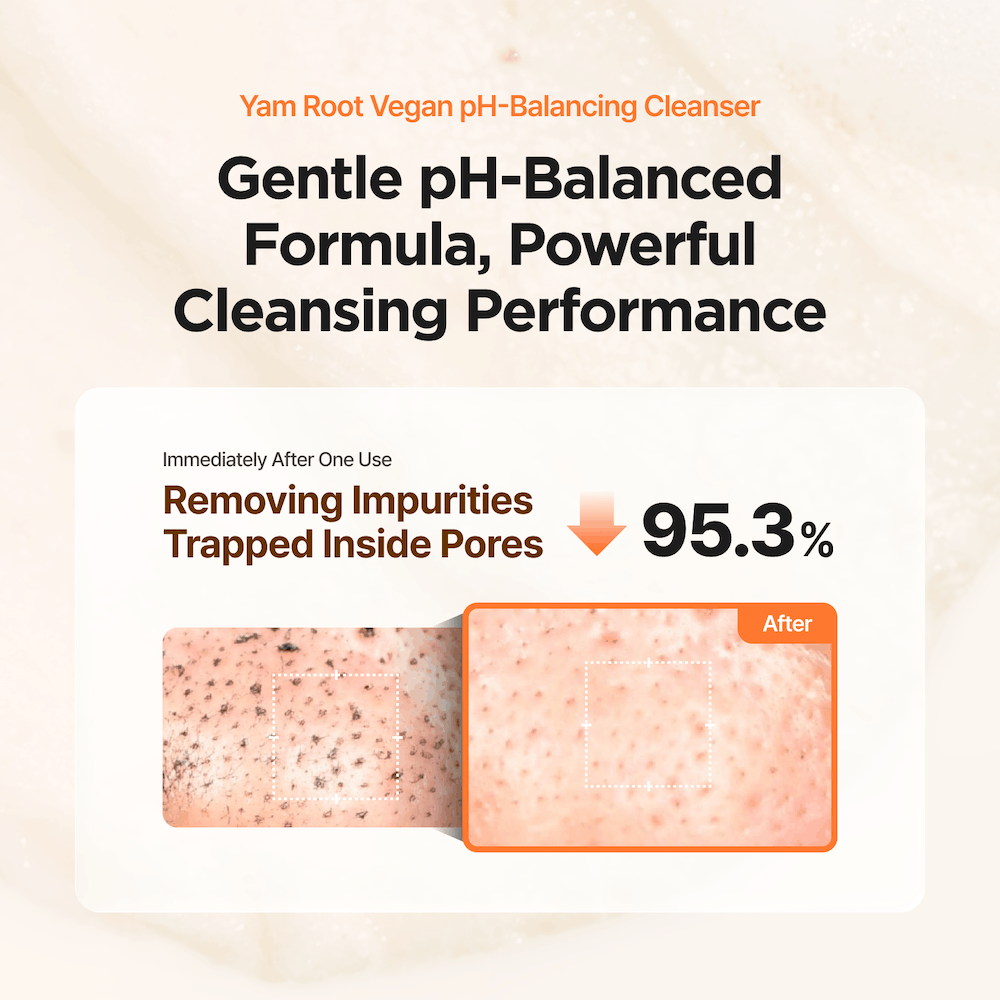 Isntree Yam Root Vegan pH-Balancing Cleanser 120ml