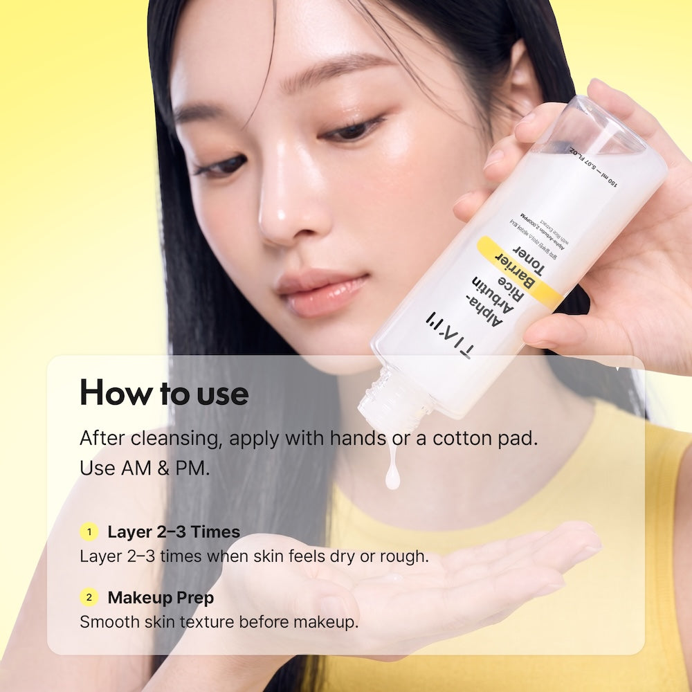 TIAM Alpha-Arbutin Rice Barrier Toner 150ml