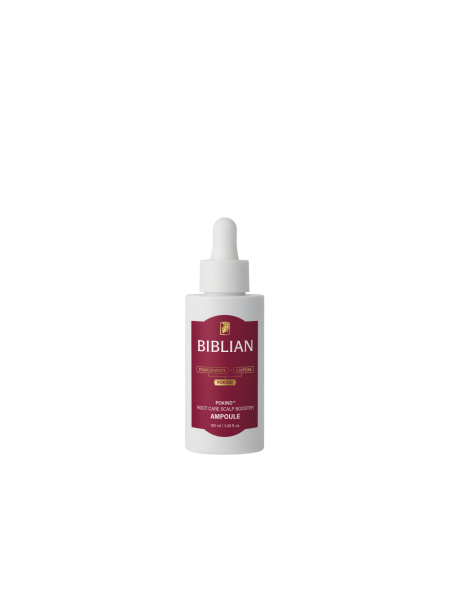 BIBLIAN Pokind Root Care Scalp Booster Ampoule 100ml in a white dropper bottle