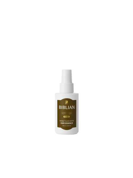 Biblian Olisilk Glow Keeper Hair Essence 100ml in clear pump bottle
