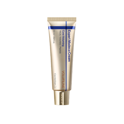 Centellian24 Expert Madeca Cream Core Voluming Volufiline in white and gold tube