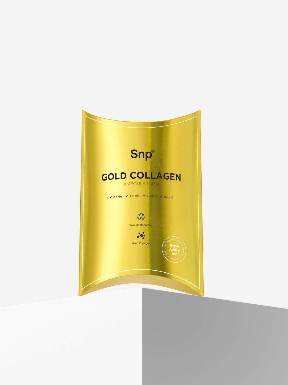 SNP 24K Gold Ampoule Sheet Mask 25ml x 10 Sheets