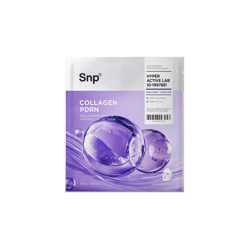 SNP Collagen Bounce Up Hyperactive Gel Mask 28g x 4ea