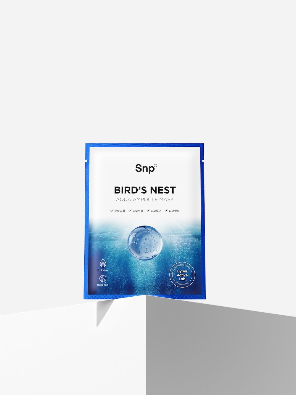 SNP Bird's Nest Aqua Ampoule Mask 25ml x 10 Sheets