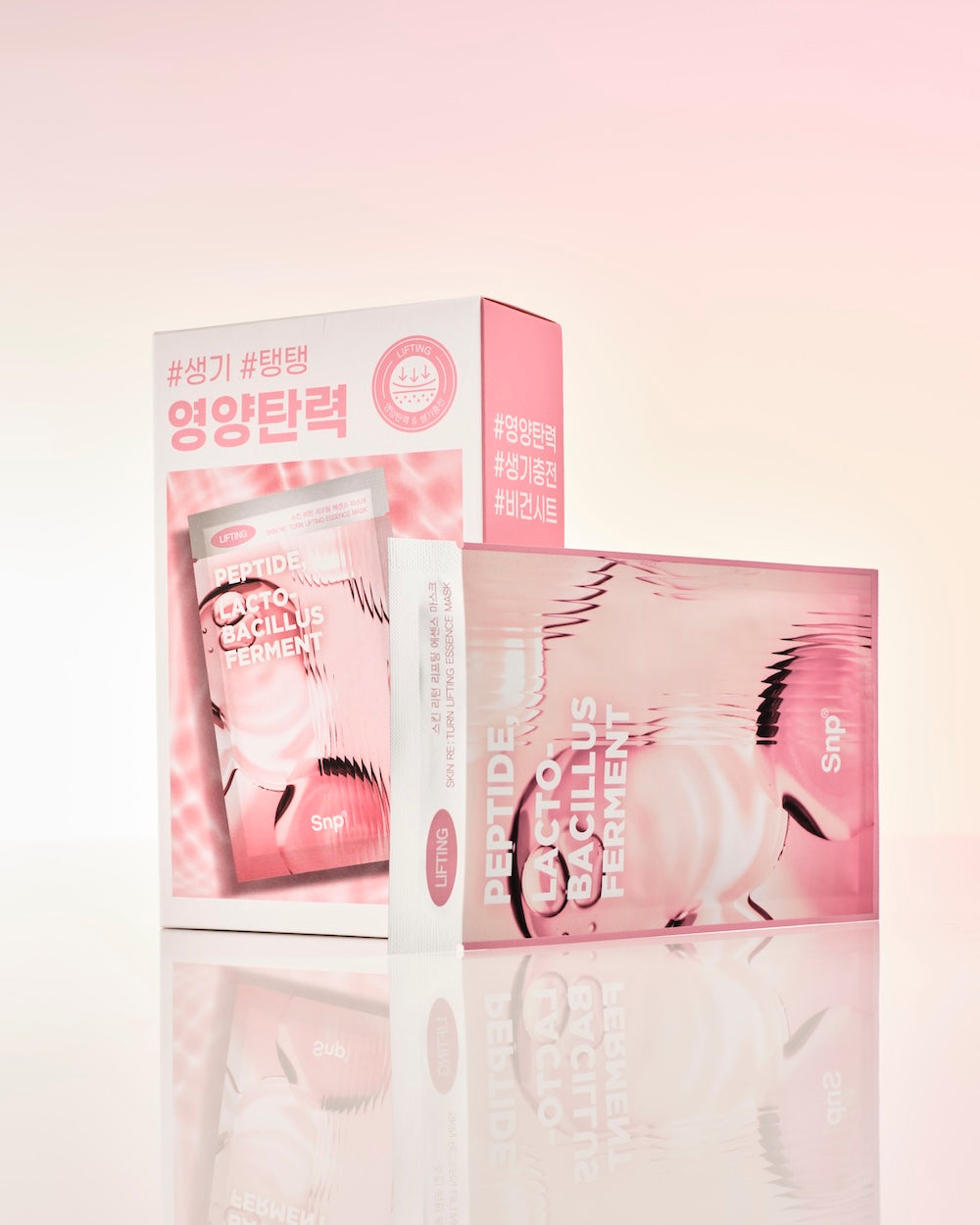 SNP Skin Return Lifting Essence Sheet Mask 25ml x 10 Sheets