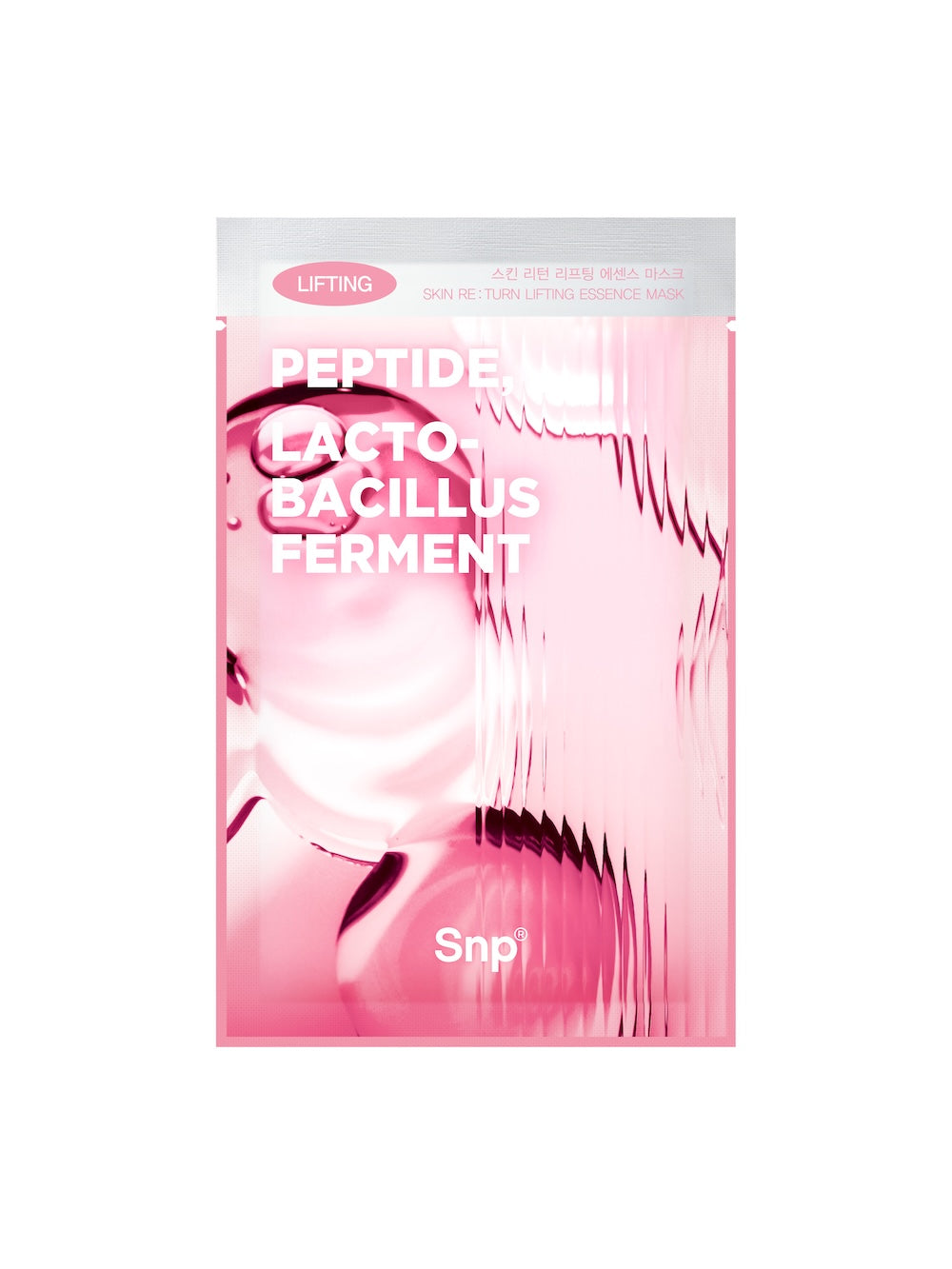 SNP Skin Return Lifting Essence Sheet Mask 25ml x 10 Sheets