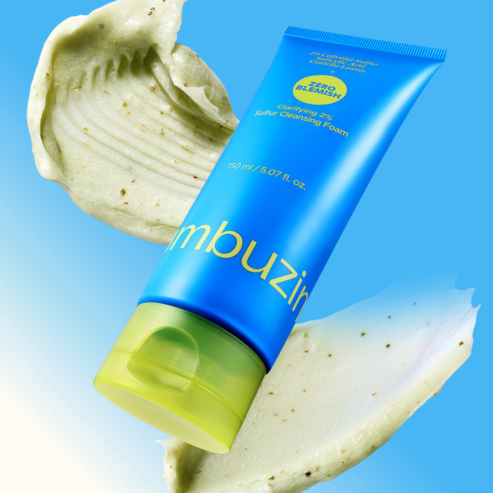 numbuzin Zero Blemish Clarifying 2% Sulfur Cleansing Foam 150ml