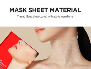 MEDITHERAPY Wrinkle fit Mesh Sheet Masks for Neck (7EA) - Kbeauty Sale | Authentic Korean Skincare Products