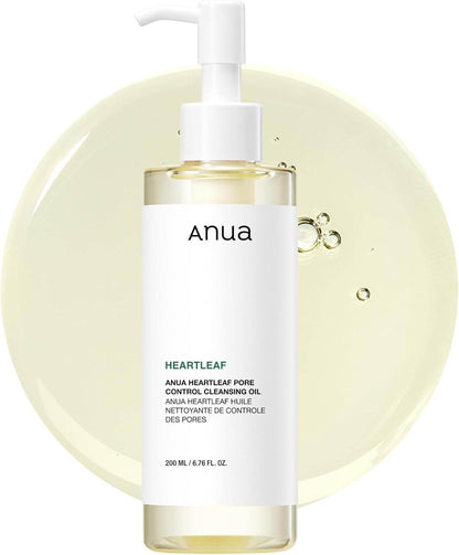 Anua HEARTLEAF PORE CONTROL CLEANSING OIL 200ml - Kbeauty.sale
