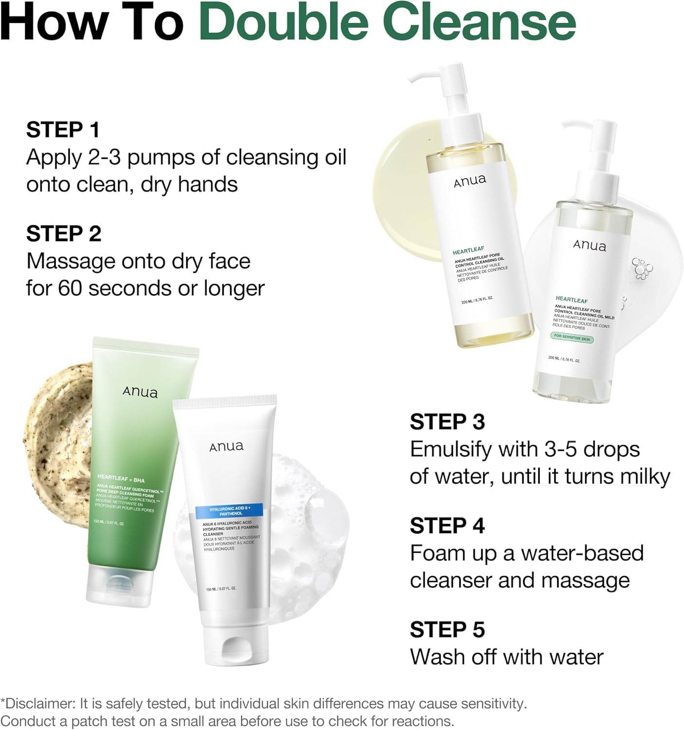 Anua HEARTLEAF PORE CONTROL CLEANSING OIL 200ml - Kbeauty.sale