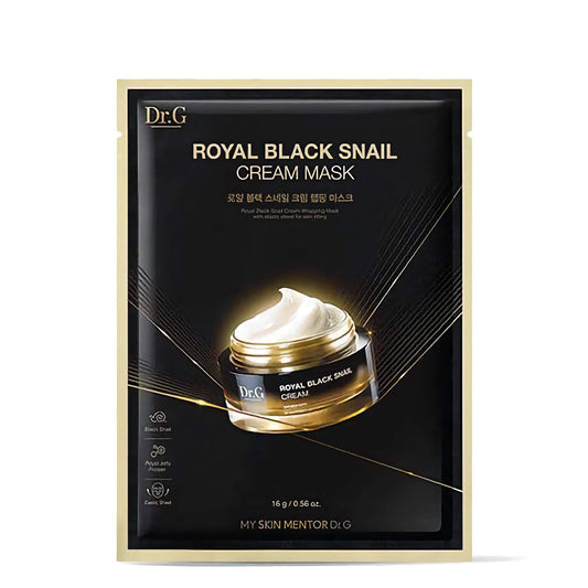 Dr.G Royal Black Snail Cream Mask 1ea - Kbeauty Sale | Authentic Korean Skincare