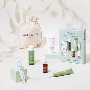 Mary&May Soothing Trouble Care Travel Kit (5pcs) - Kbeauty Sale | Authentic Korean Skincare Products