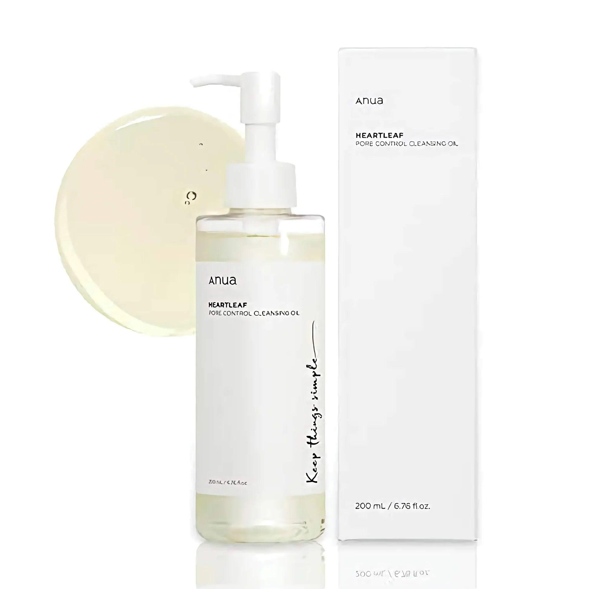 Anua Cleansing Oil (200ml) + Anua Toner (250ml) For US - Kbeauty Sale | Authentic Korean Skincare Products