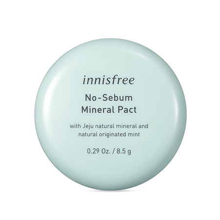 Innisfree No-Sebum Mineral Pact 8.5g Korean skincare