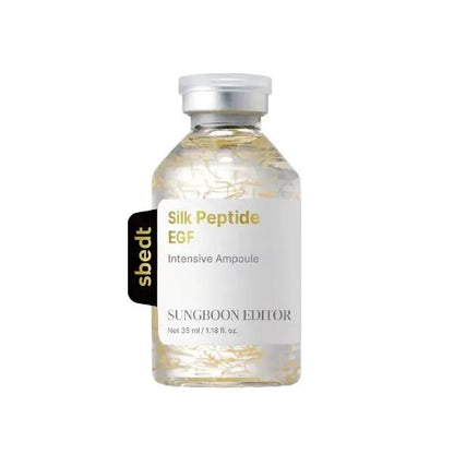 Sungboon Editor Silk Peptide EGF Intensive Ampoule in a 35ml glass dropper bottle