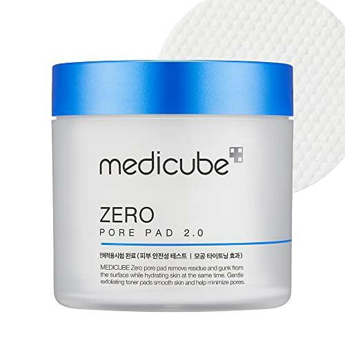 KBeauty Sale | Authentic Korean Skincare Products Ships from USA Medicube Zero Pore Pads 2.0 - Dual-Textured Facial Toner Pads for Exfoliation.