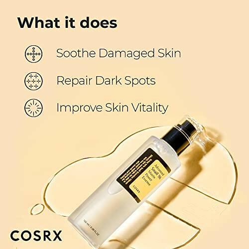 KBeauty Sale | Authentic Korean Skincare Products Ships from USA COSRX Snail Mucin 96% Power Repairing Essence 3.38 fl.oz 100ml, Hydrating Serum for Face with Snail Secretion Filtrate for Dull Skin & Fine Lines, Korean Skincare.