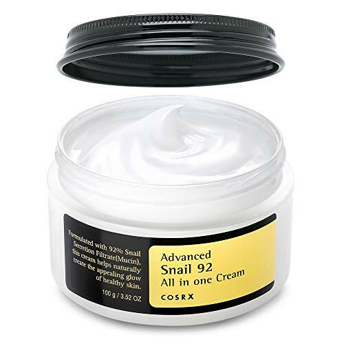 COSRX Snail Mucin 92% Moisturizer 3.52oz/ 100g, Daily Repair Gel Cream for Dry, Sensitive Skin, Not Tested on Animals, Korean Skincare