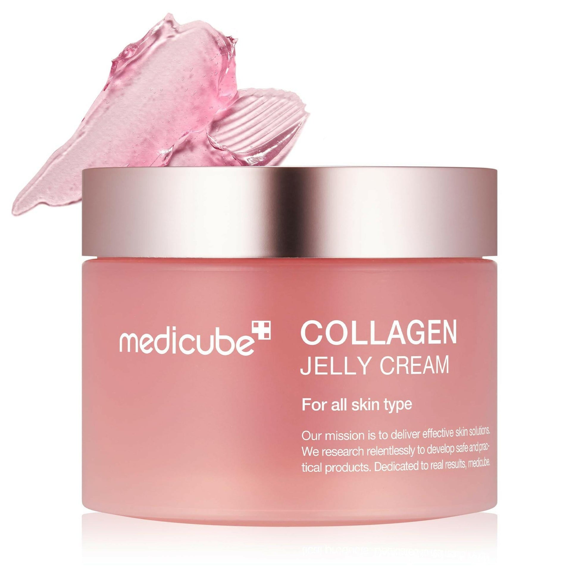 KBeauty Sale | Authentic Korean Skincare Products Ships from USA Medicube Collagen Jelly Cream- Niacinamide & Freeze-Dried Hydrolyzed Collagen - Boosts skin's barrier hydration and gives 24h Glow & Lifted Look - No artificial color, Korean skincare (3.71 fl.oz.).